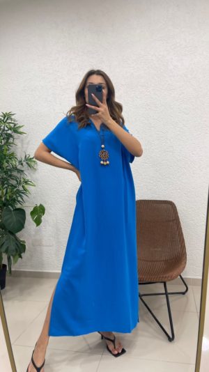 Φόρεμα Λινό Μακρύ