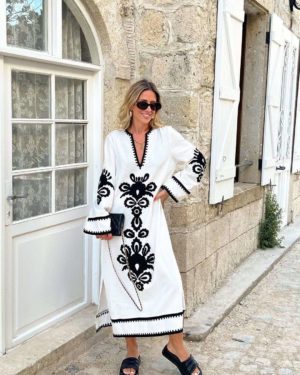 Καφτάνι Μακρυμάνικο