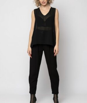 Μπλούζα V αμάνικη